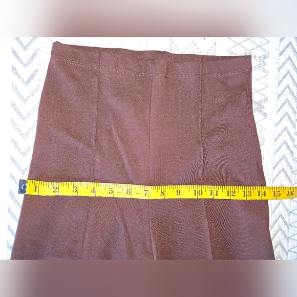 Ripley Rader Highwaist Wideleg Ponte Knit Pants Sz 4 Large - Picture 8 of 9